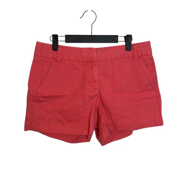 J.Crew Salmon 4” Classic Chino Shorts - Picture 1 of 4